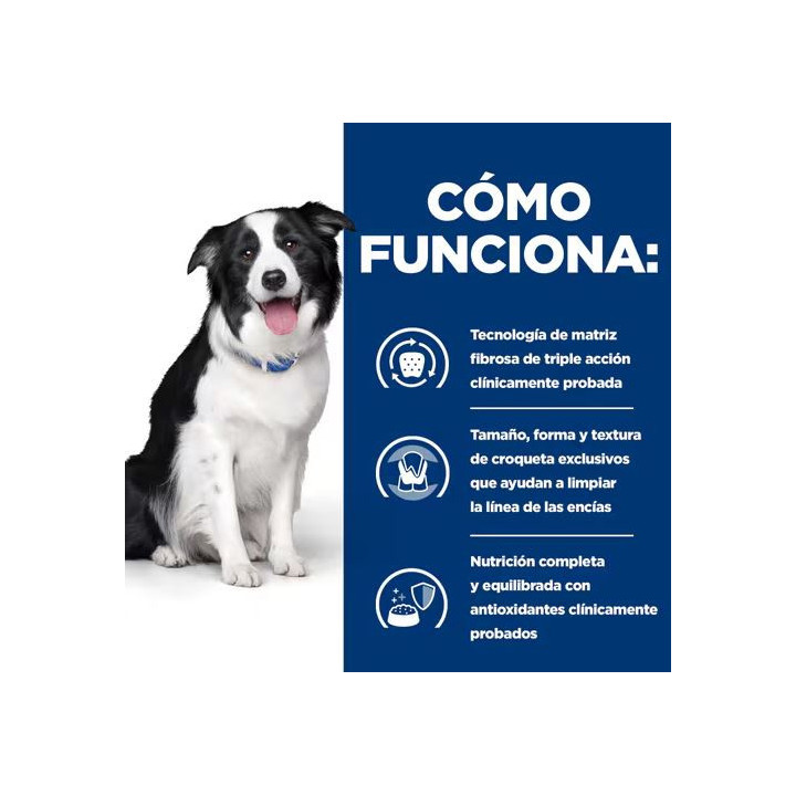 Hill's Prescription Diet t/d Cuidado Dental alimento seco para perros con pollo