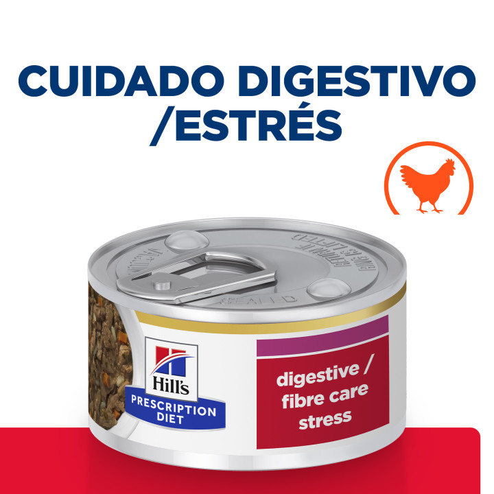 Hill’s Prescription Diet Gastrointestinal Biome Stress estofado para gatos con pollo y verduras añadidas