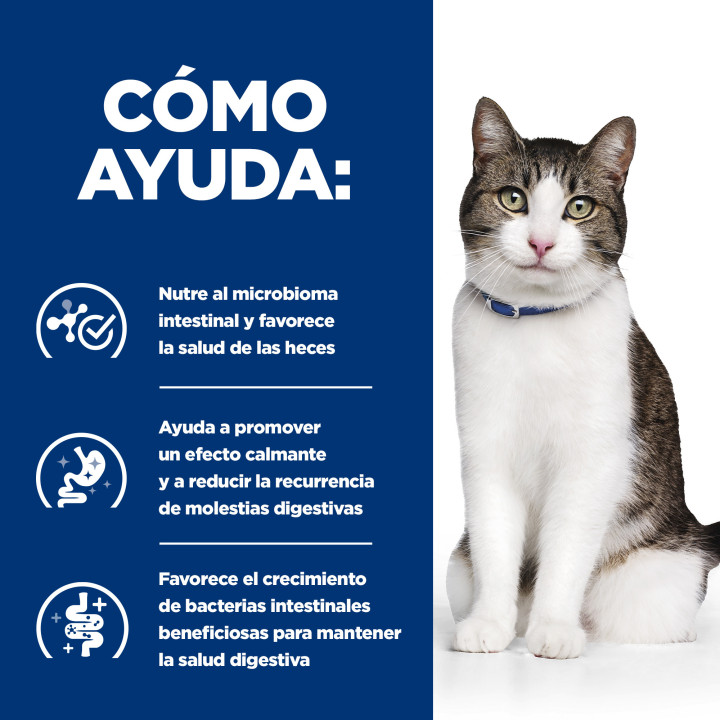 Hill’s Prescription Diet Gastrointestinal Biome Stress estofado para gatos con pollo y verduras añadidas
