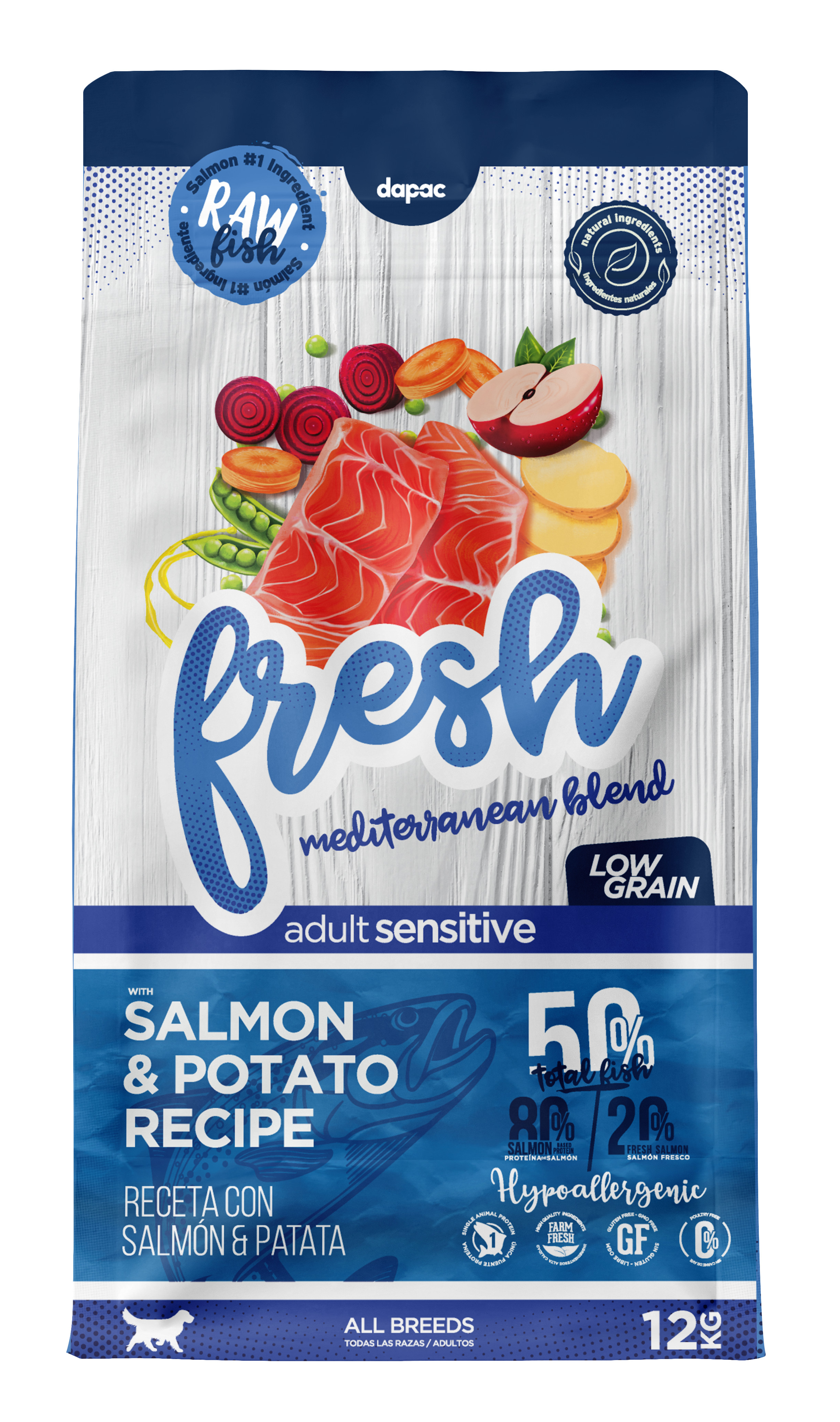 Fresh mediterranean blend perro