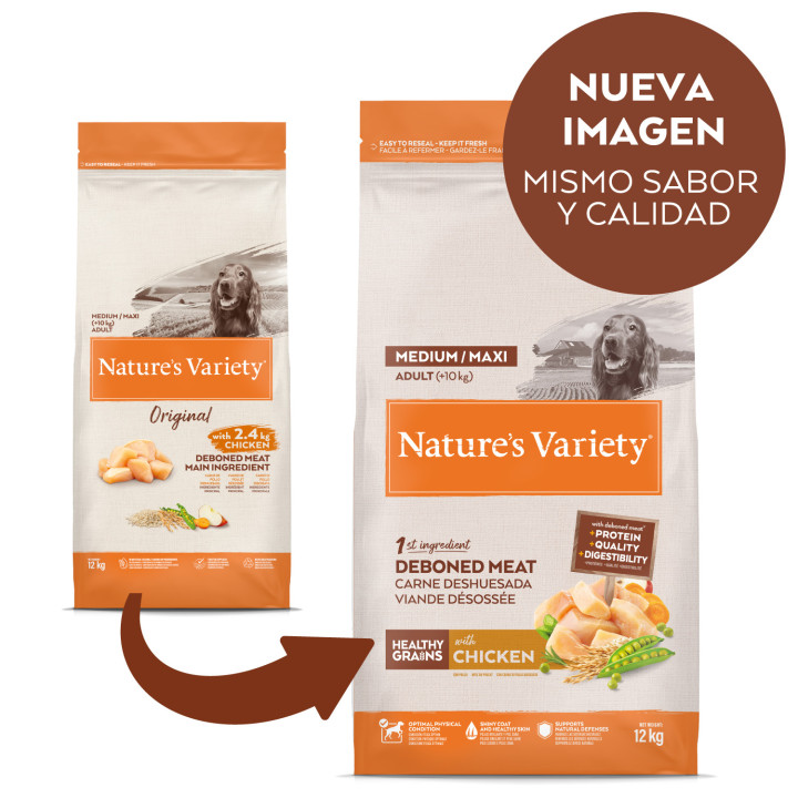 Natures Variety Medium Adult Chicken - Kompymascotas