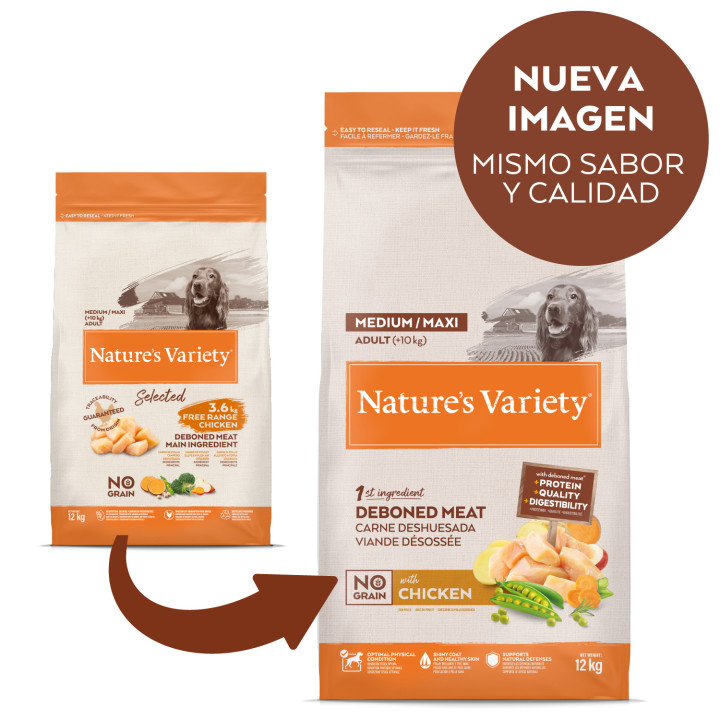 Natures Variety Selected Grain Free Chicken - Kompymascotas