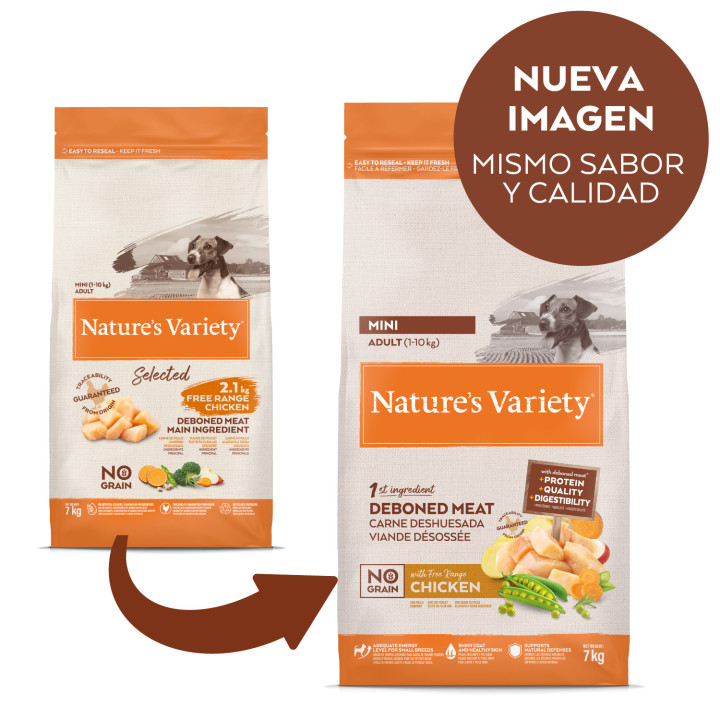Natures Variety Selected Grain Free - Kompymascotas