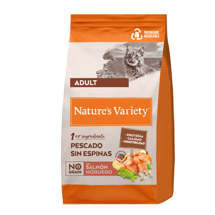 Natures Variety Selected Grain Free Salmón - Kompymascotas