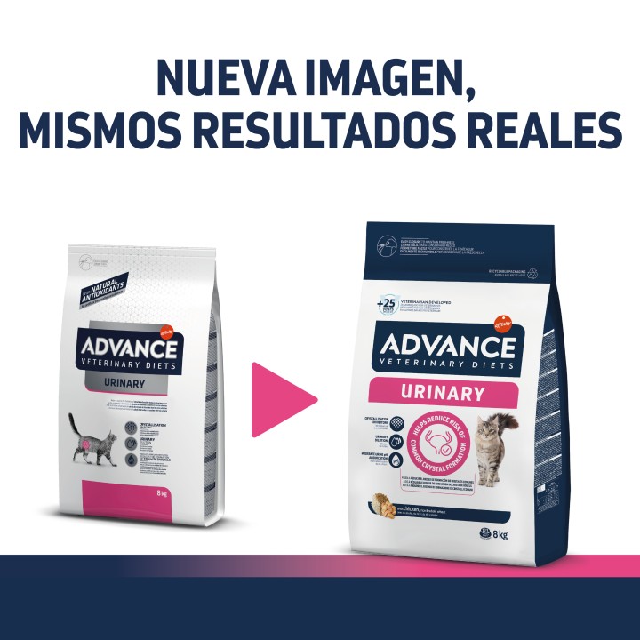 Advance Urinary Feline, Pienso para gatos - Kompymascotas