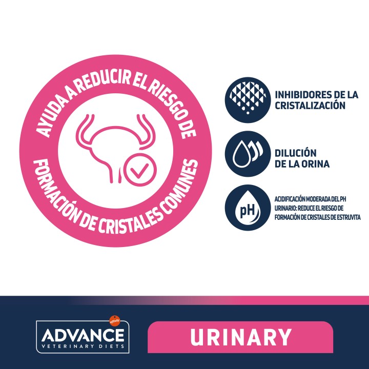 Advance Urinary Feline, Pienso para gatos - Kompymascotas