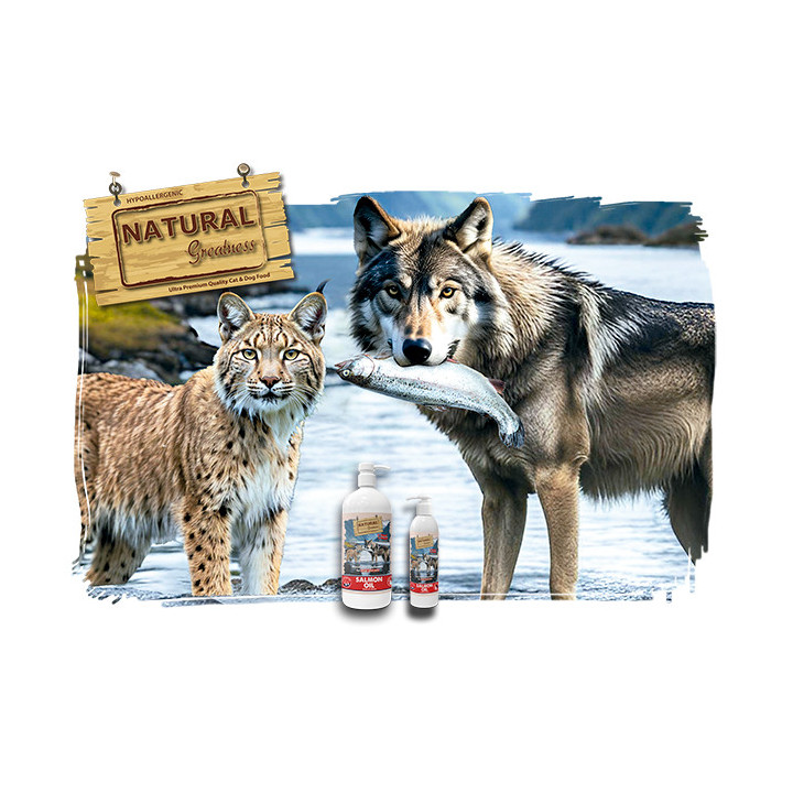 Natural Greatness Aceite de Salmón Cat & Dog
