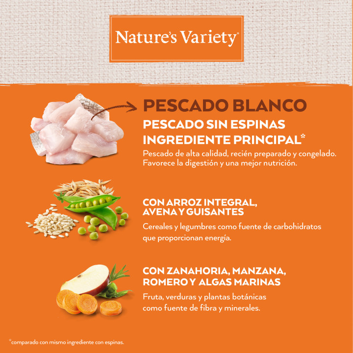 Natures Variety Healthy Grains Medium/Maxi Adult White Fish