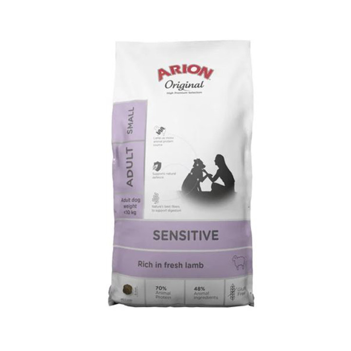 Arion Original Adult Small Lamb & Rice Pienso para perros - Kompymascotas