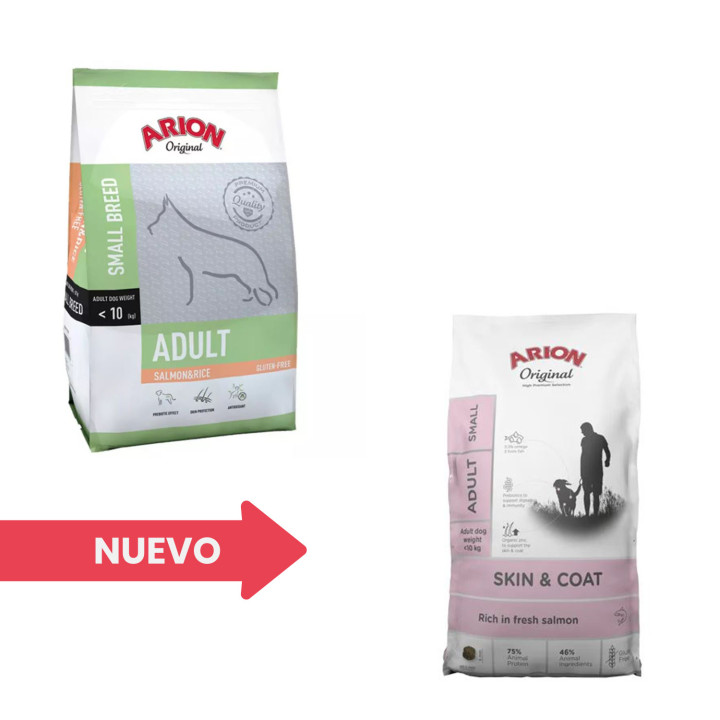 Arion Original Adult Small Salmón & Rice Pienso para perros - Kompymascotas
