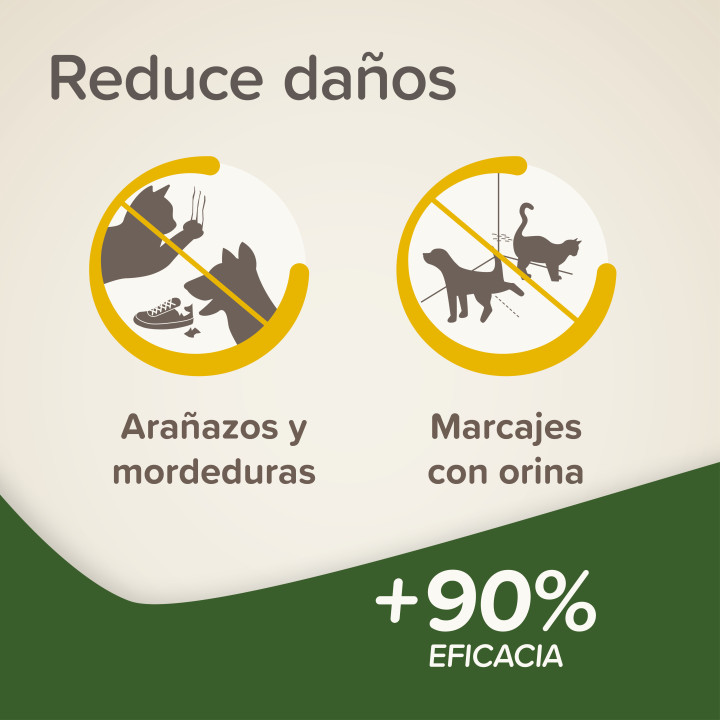 Beaphar Keep Off - Spray Educador Antiarañazos y mordeduras para Gatos y Perros - Interiores 