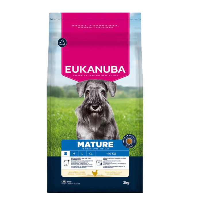 Eukanuba Mature & Senior Small Breed Pienso para perros - Kompymascotas
