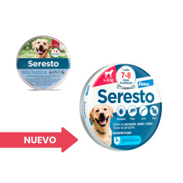 Seresto Collar antiparasitario para perros - Kompymascotas