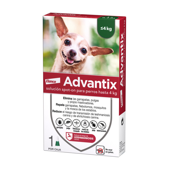 Advantix Monodosis Pipeta Antiparasitaria