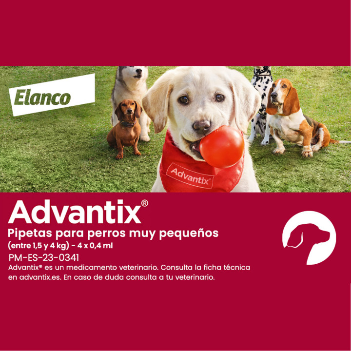 Advantix Monodosis Pipeta Antiparasitaria