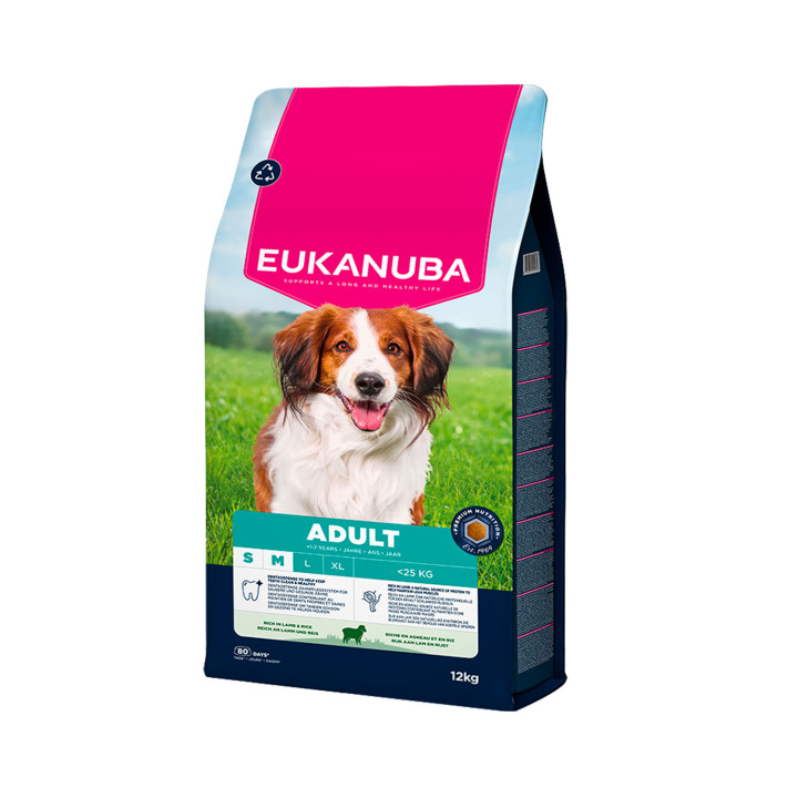 Eukanuba Adult Small & Medium Breed, pienso para perros - Kompymascotas
