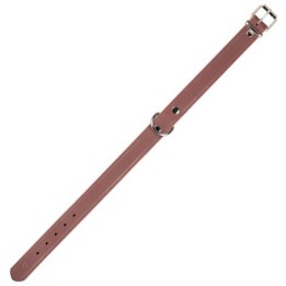 Collar Cuero Cromo