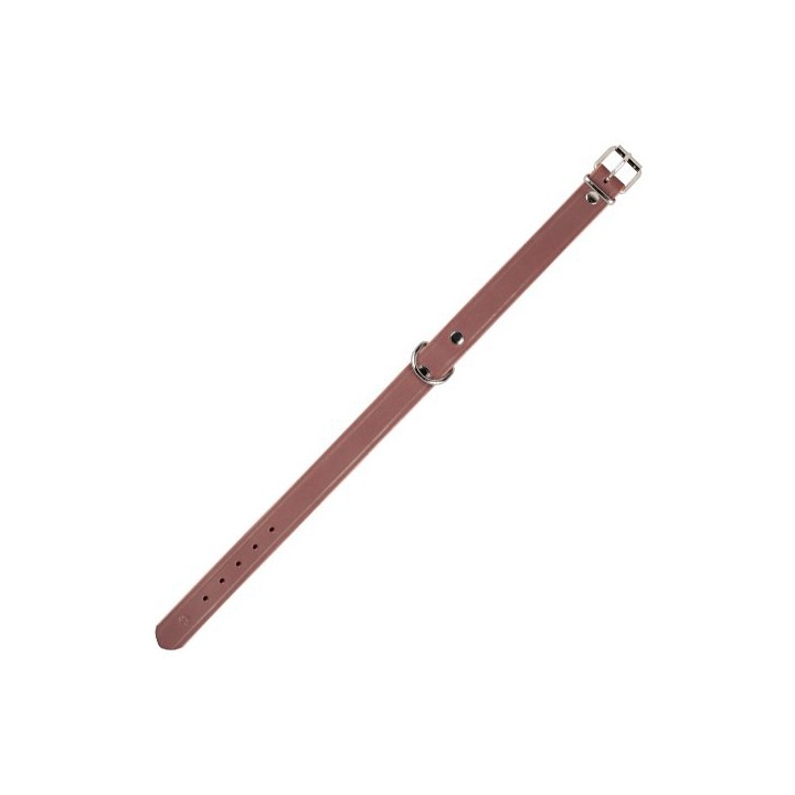 Collar Cuero Cromo