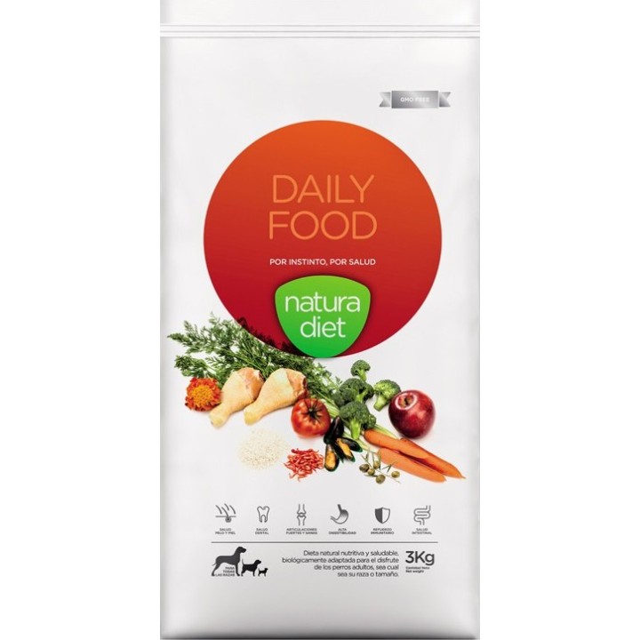 Natura Diet Daily Food, pienso para perros naturales