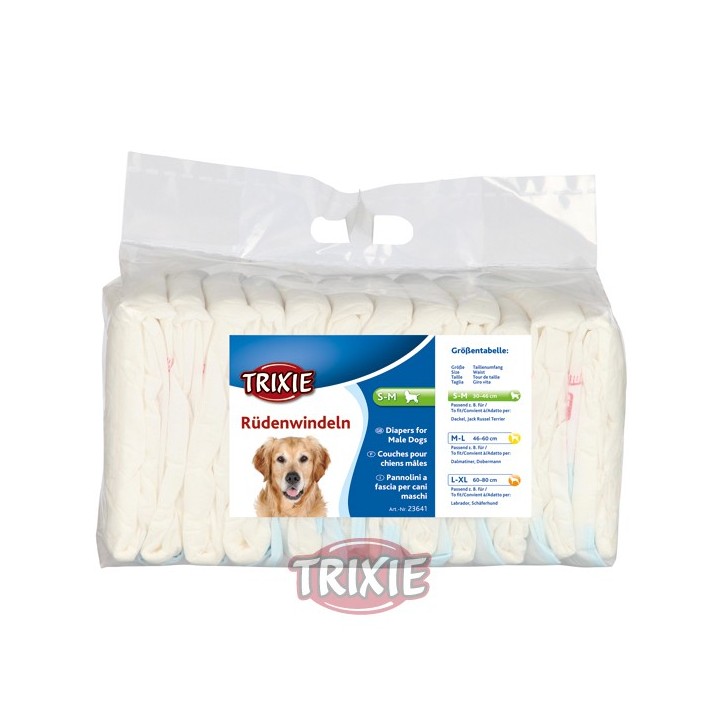 Pañales para perro - Macho
