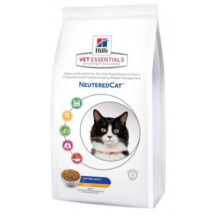 Pienso SP Feline Vet essentials Mature Adult 7+ NeuteredCat Lower Fat