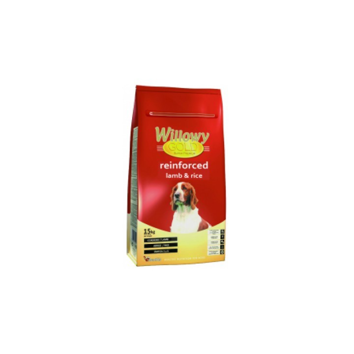 Willowy Gold Reinforce Lamb & Rice, pienso para perros adultos con problemas gastointestinales