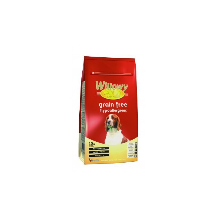 Willowy Gold Grain Free, pienso para perros sin cereales