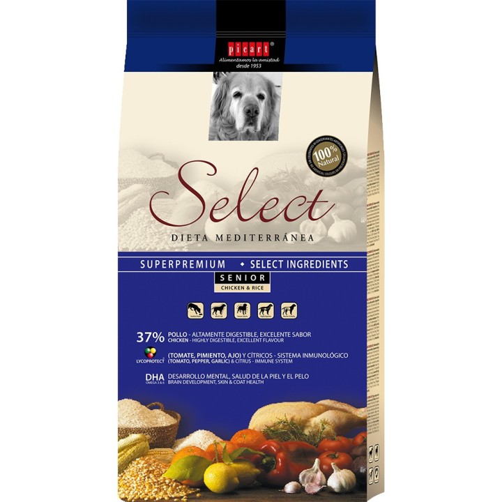 pienso Picart Select Senior para perros
