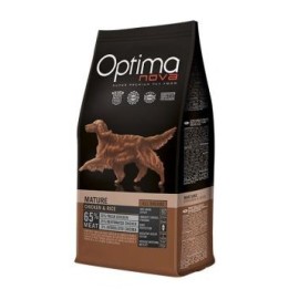 Optima Nova Adult Mature Chicken & Rice, pienso para perros naturales