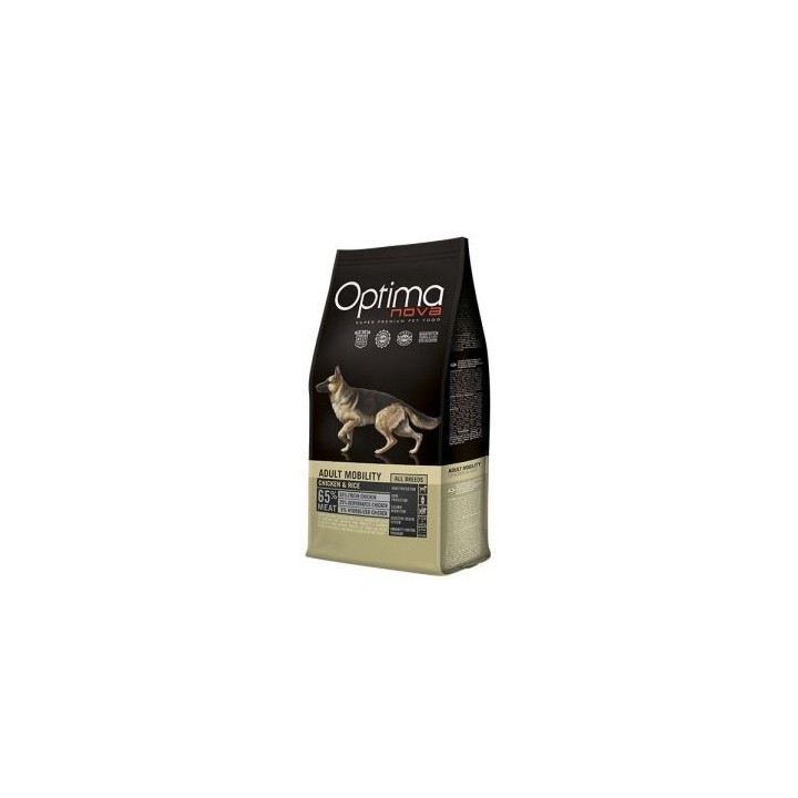 Optima Nova Adult Mobility Chicken & Rice, pienso para perros naturales