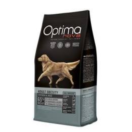 Optima Nova Adult Obesity Chicken & Rice, pienso para perros naturales