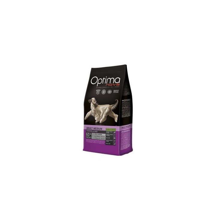 Adult Medium Chicken Rice, pienso para perros naturales