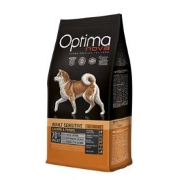 Optima Nova Adult Sensitive Salmon & Potato, pienso para perros naturales