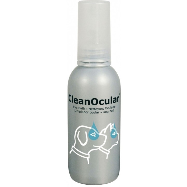 Cleanocular, higiene contorno de ojos  para mascotas