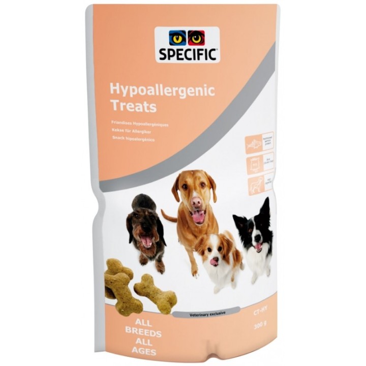 Specific Snack Healthy Treats Hipoalergenic, Snacks para perros, golosinas veterinarias