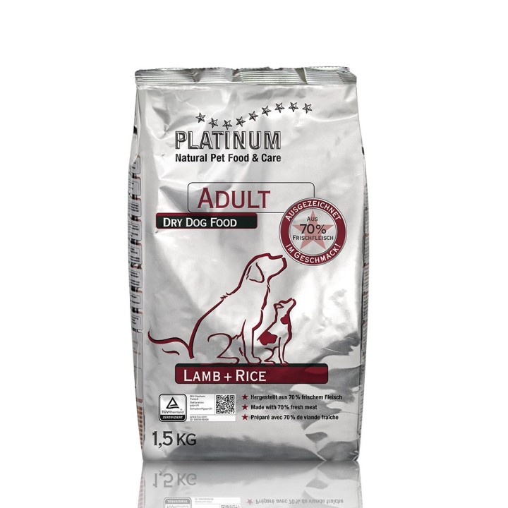 Platinum Natural Cordero y Arroz, pienso para perros naturales