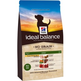 Hill's Ideal Balance Adult con Pollo y Arroz, pienso para perros naturales
