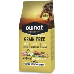 Ownat Grain Free Junior, pienso para perros naturales