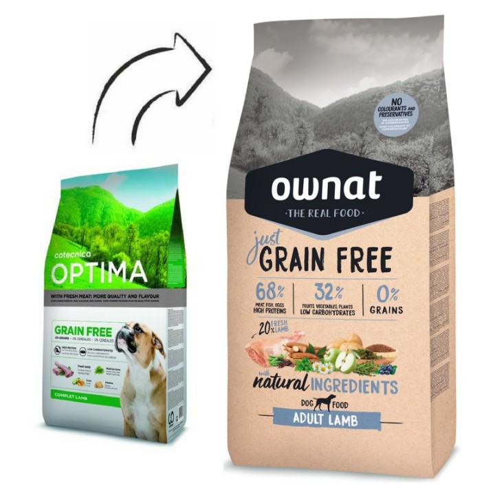Complet Lamb, pienso para perros naturales