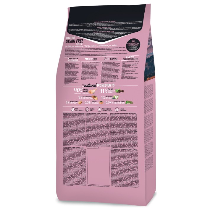 Ownat Grain Free Prime Mini Lamb Dog