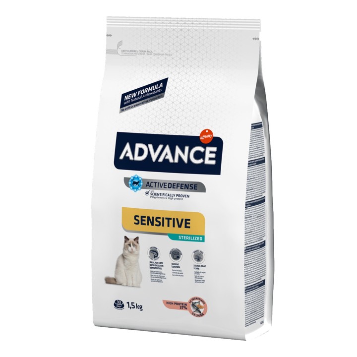 Pienso para gatos esterilizados Advance Sterilized Salmón