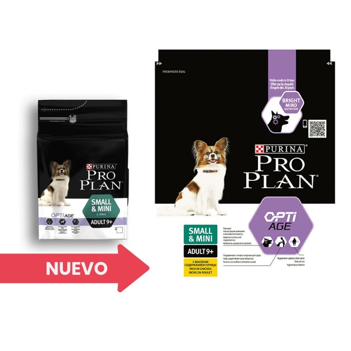 Pienso para perros Purina Pro Plan Small & Mini Adult 9+