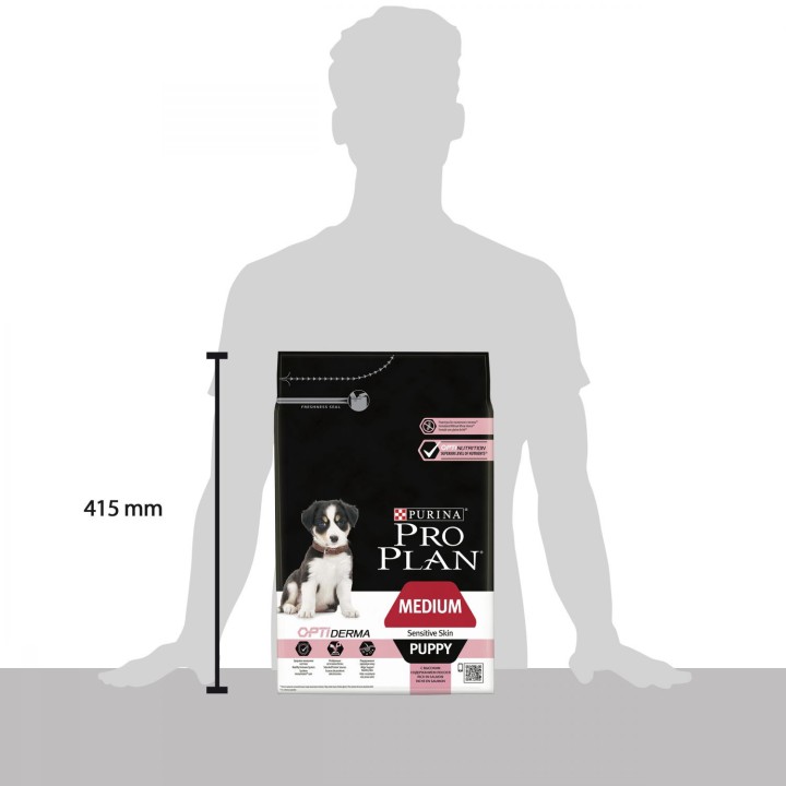EL pienso Purina Pro Plan Medium Puppy Sensitive Skin ayuda con el crecimiento de tu cachorro